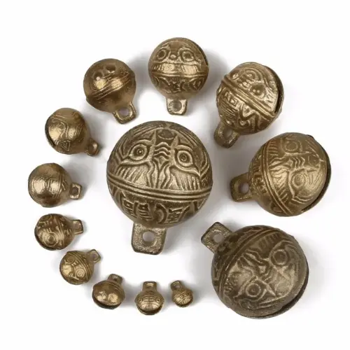 Clochettes multi-taille en bronze pur